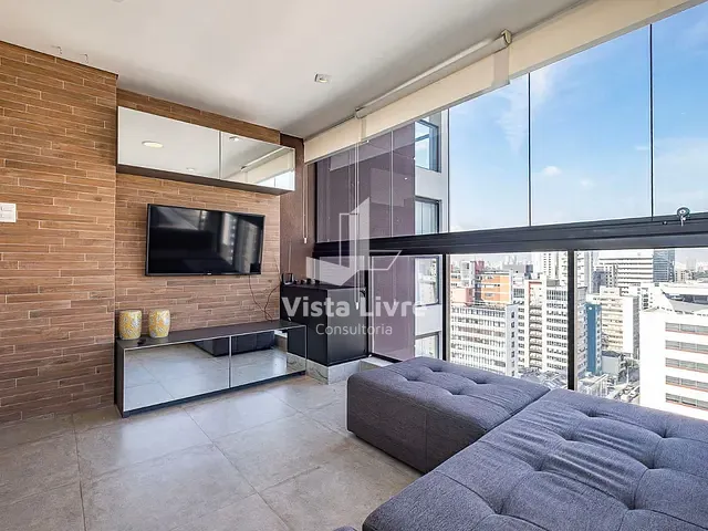 Studio com 32m² 1 quarto e 1 banheiro, à venda, no bairro Jardim Paulista em São Paulo