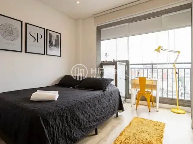 Studio 1 quarto e 1 banheiro, à venda, no bairro República em São Paulo
