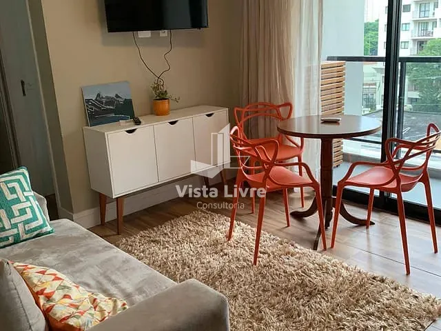 Studio com 35m² 1 quarto e 1 banheiro, à venda, no bairro Vila Olímpia em São Paulo