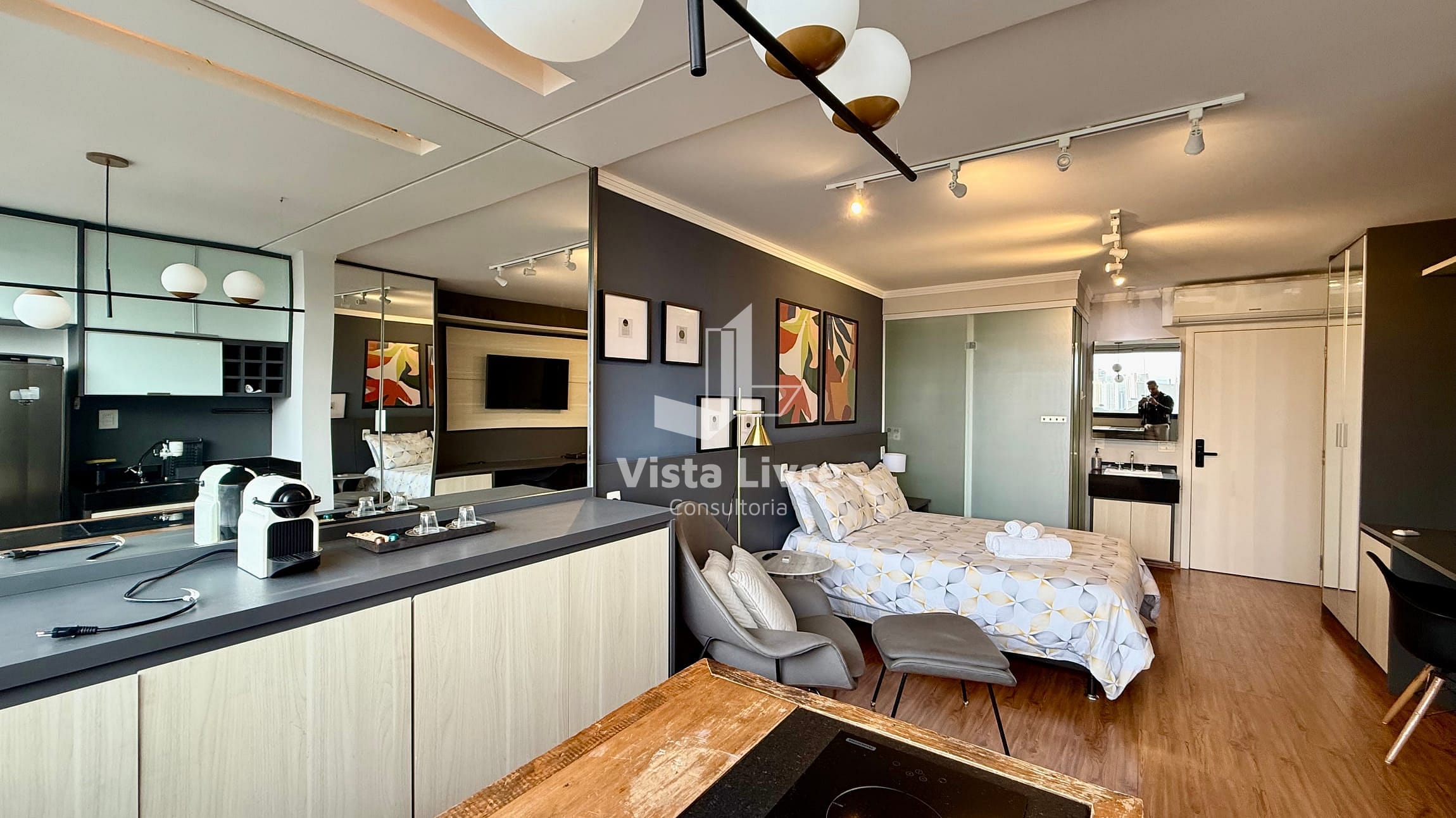 Apartamento à venda com 1 quarto, 30m² - Foto 7