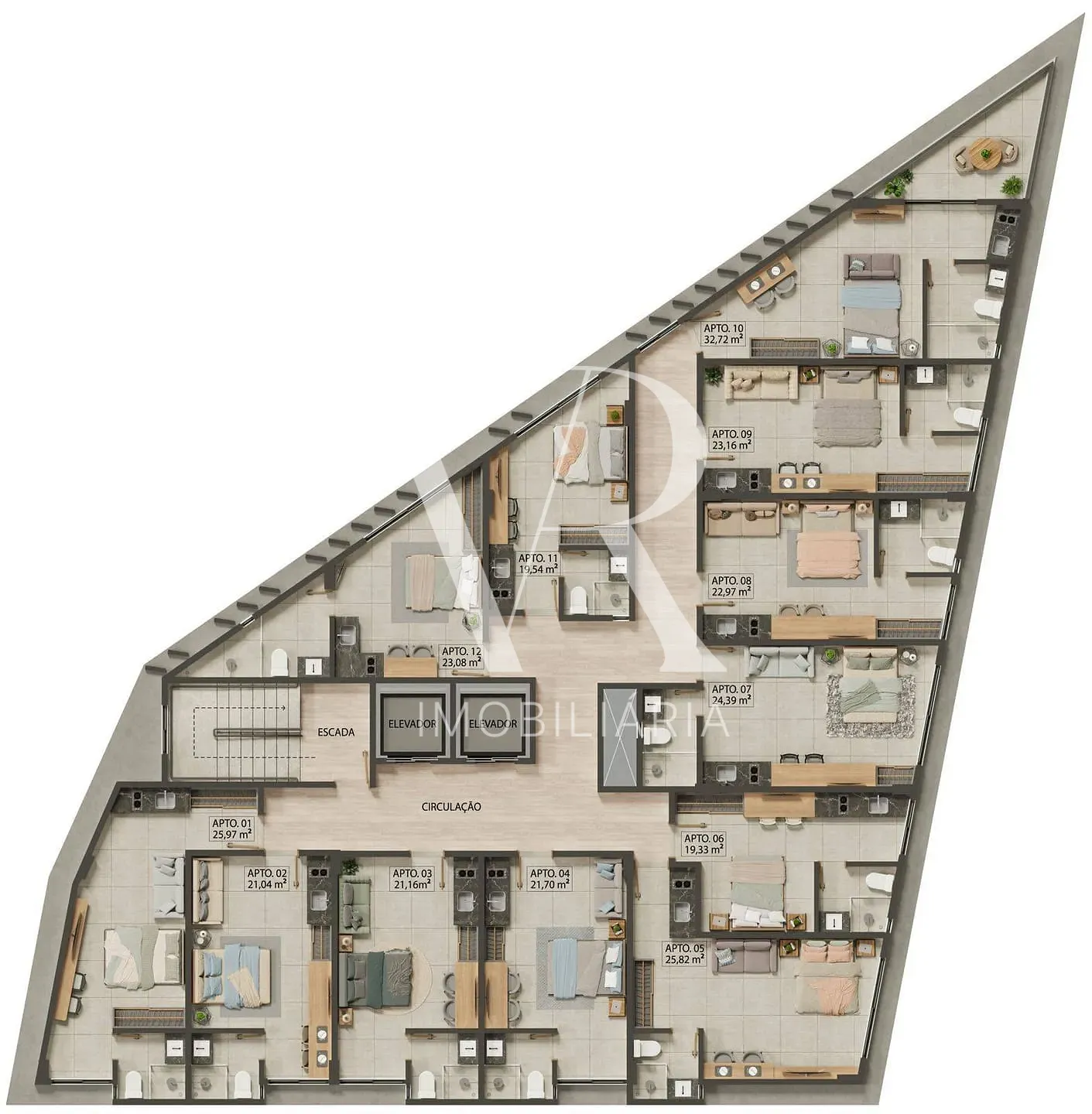 Apartamento, 1 quarto, 19 m² - Foto 10
