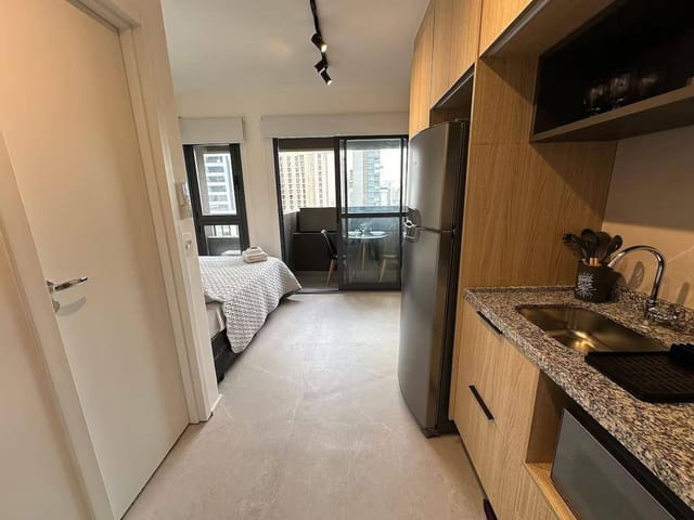 Studio com 21m² 1 quarto e 1 banheiro, à venda, no bairro Jardim Paulista em São Paulo