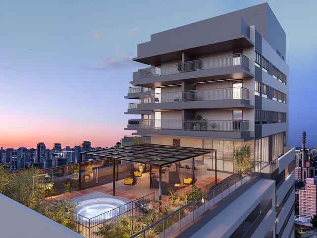 Studio com 23m² 1 quarto e 1 banheiro, à venda, no bairro Santo Amaro em São Paulo