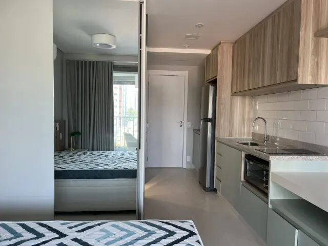 Studio com 50m² 1 quarto e 1 banheiro, para alugar, no bairro Indianópolis em São Paulo