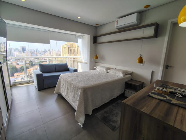 Studio com 35m² 1 quarto e 1 banheiro, para alugar, no bairro Aclimação em São Paulo