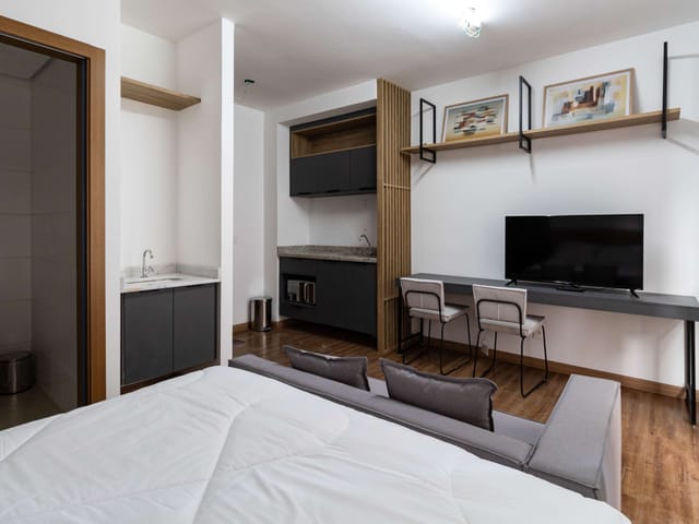 Studio com 40m² 1 quarto e 1 banheiro, à venda, no bairro São Judas em São Paulo