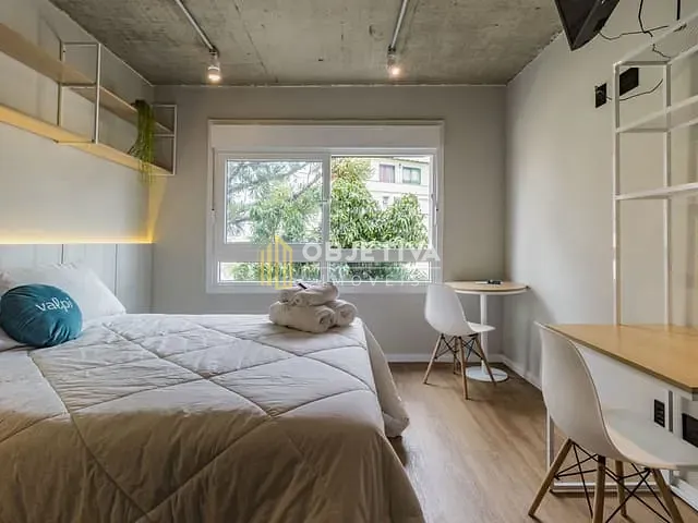 Studio 1 quarto e 1 banheiro, à venda, no bairro Santa Cecília em Porto Alegre