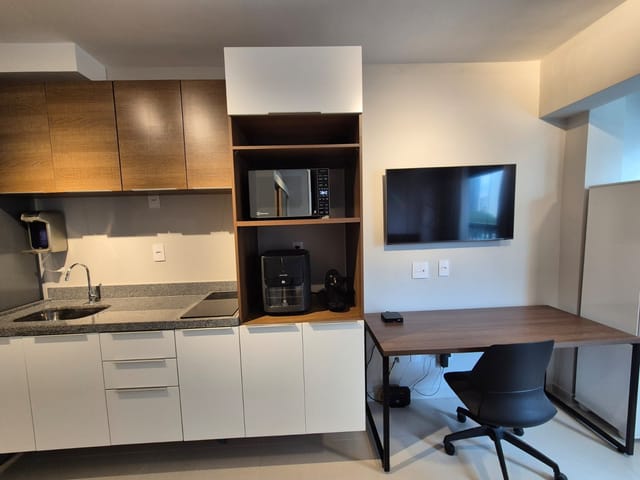 Studio com 24m² 1 quarto e 1 banheiro, para alugar, no bairro Vila Cordeiro em São Paulo