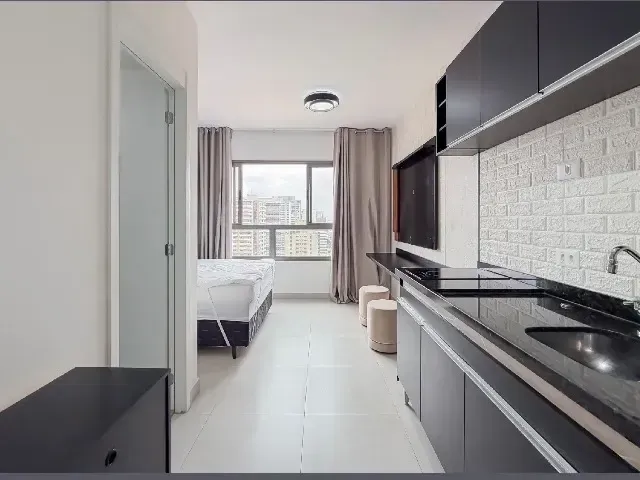 Studio com 20m² 1 quarto e 1 banheiro, para alugar, no bairro Vila Firmiano Pinto em São Paulo
