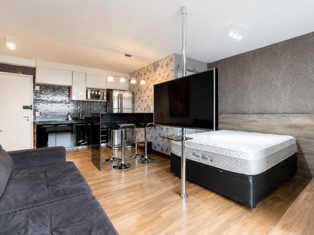 Studio com 36m² 1 quarto e 1 banheiro, à venda, no bairro Cambuci em São Paulo
