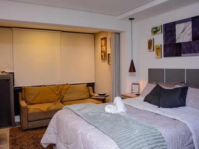 Studio 1 quarto e 1 banheiro, à venda ou para alugar, no bairro Vila Mariana em São Paulo