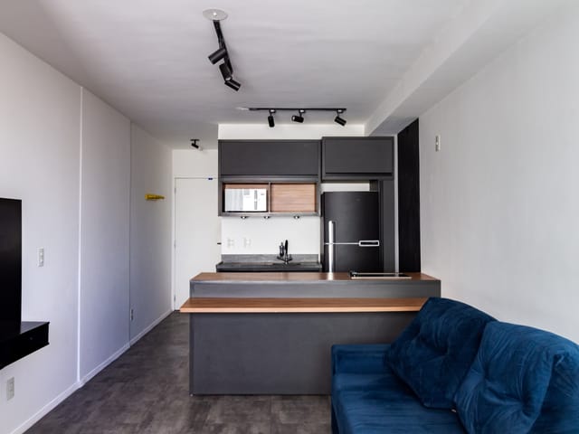 Studio com 40m² 1 quarto e 1 banheiro, à venda, no bairro Mirandópolis em São Paulo