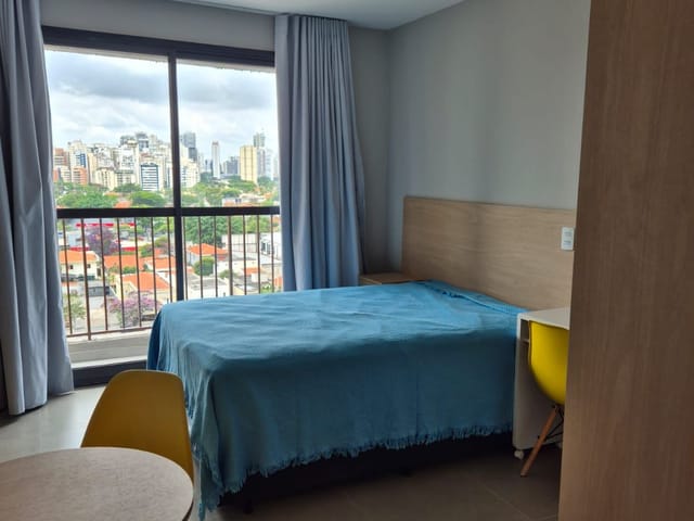 Studio com 25m² 1 quarto e 1 banheiro, para alugar, no bairro Vila Olímpia em São Paulo