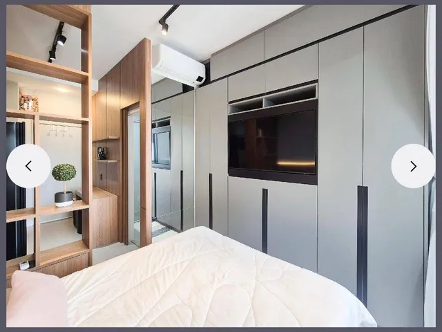 Studio 1 quarto e 1 banheiro, para alugar, no bairro Moema em São Paulo