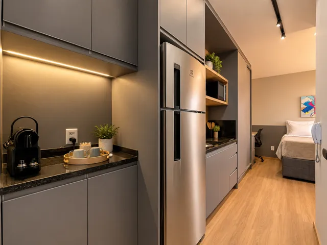 Studio com 45m² 1 quarto e 1 banheiro, à venda, no bairro Indianópolis em São Paulo