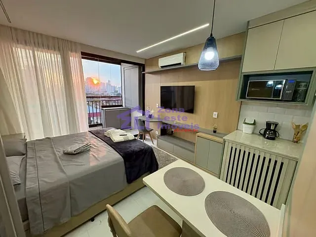 Studio com 30m² 1 quarto e 1 banheiro, à venda ou para alugar, no bairro Tatuapé em São Paulo
