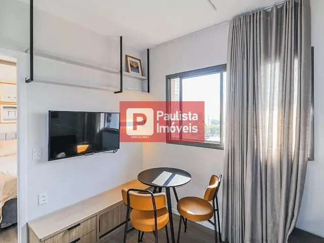 Studio 1 quarto e 1 banheiro, à venda, no bairro Chácara Santo Antônio (Zona Sul) em São Paulo