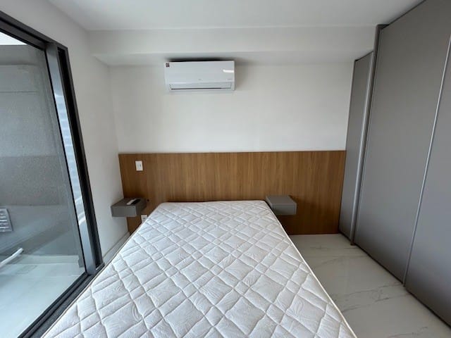 Foto do Studio - Studio para locação com 25m², 1 quarto, 1 banheiro no Alto da Boavista, Santo Amaro, São Paulo-SP | Paulista Imóveis