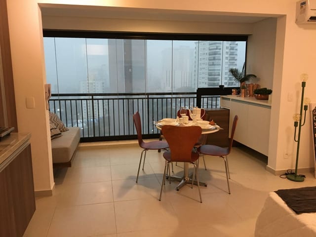 Foto do Studio - Studio Mobiliado no Campo Belo – Moderno e Completo | Paulista Imóveis