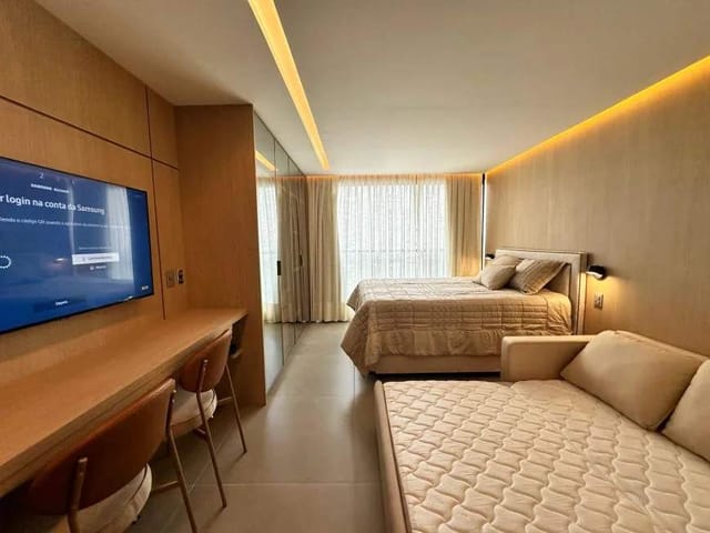 Foto do Studio - Studio mobiliado  30m2 para locação, 01 quarto , sem vaga  Itaim Bibi, São Paulo, SP | Paulista Imóveis