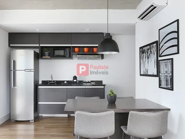 Studio 1 quarto e 2 banheiros, à venda, no bairro Cidade Monções em São Paulo