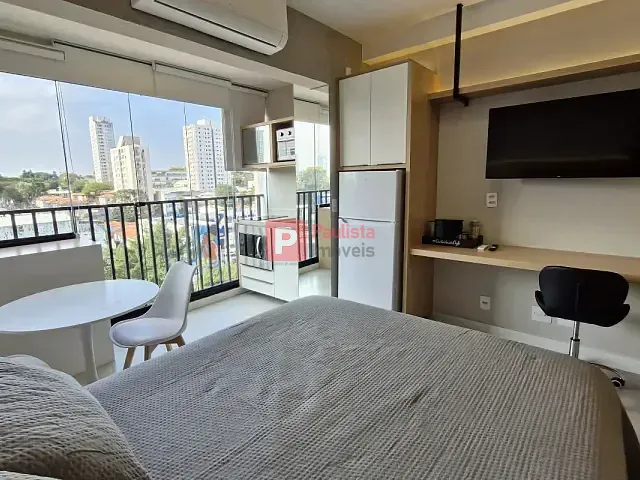 Studio com 54m² 1 quarto e 1 banheiro, à venda, no bairro Santo Amaro em São Paulo