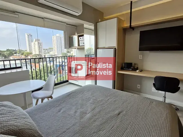 Studio com 54m² 1 quarto e 1 banheiro, à venda, no bairro Santo Amaro em São Paulo
