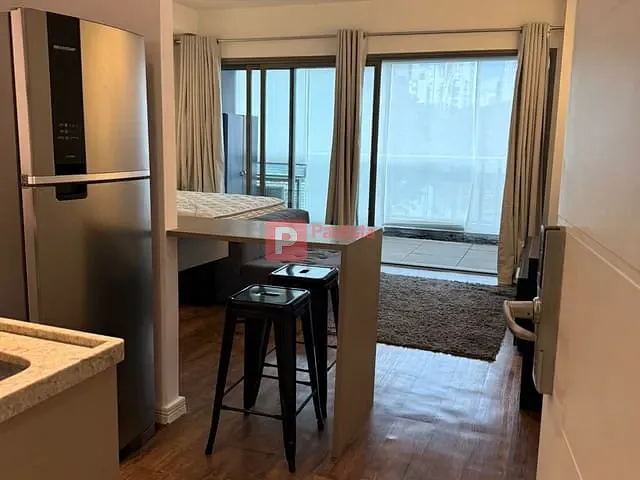 Studio com 43m² 1 quarto e 1 banheiro, para alugar, no bairro Brooklin Paulista em São Paulo