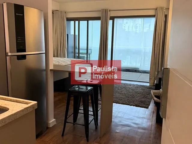 Studio com 43m² 1 quarto e 1 banheiro, para alugar, no bairro Brooklin Paulista em São Paulo