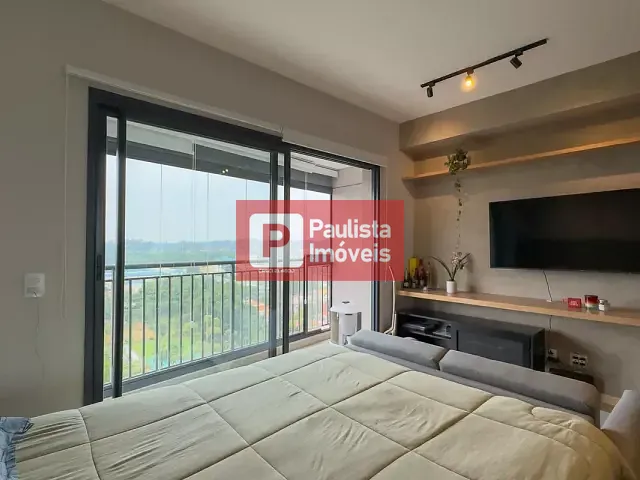 Studio com 28m² 1 quarto e 1 banheiro, para alugar, no bairro Santo Amaro em São Paulo