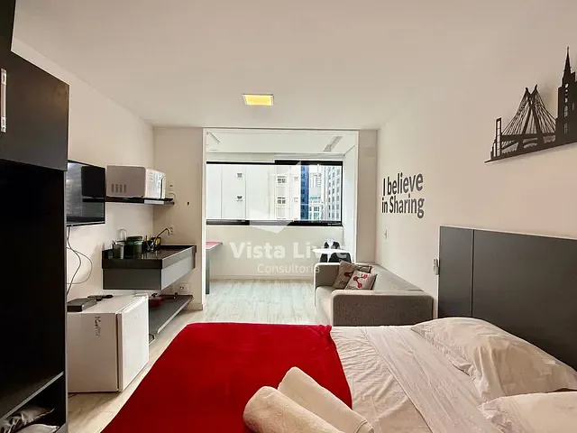 Studio com 29m² 1 quarto e 1 banheiro, à venda, no bairro Vila Olímpia em São Paulo