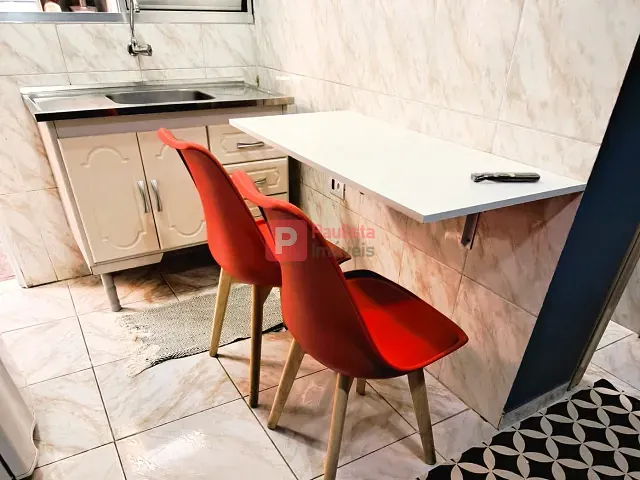 Studio 1 quarto e 1 banheiro, para alugar, no bairro Santo Amaro em São Paulo