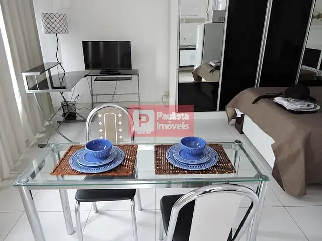Studio 1 quarto e 1 banheiro, para alugar, no bairro Santo Amaro em São Paulo