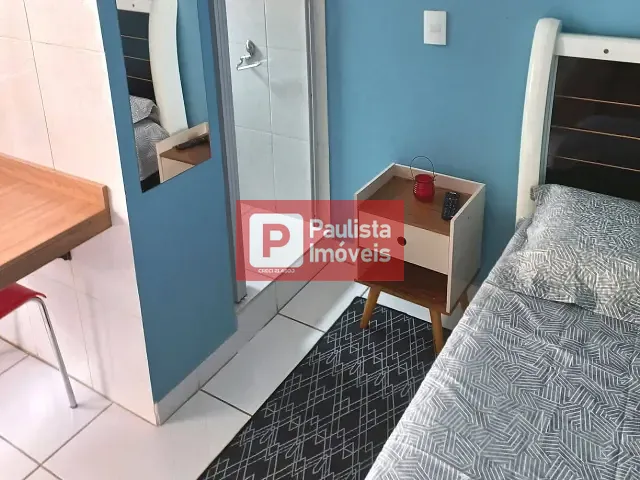 Studio 1 quarto e 1 banheiro, para alugar, no bairro Santo Amaro em São Paulo
