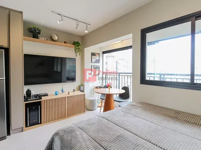 Studio com 25m² 1 quarto e 1 banheiro, à venda, no bairro Campo Belo em São Paulo