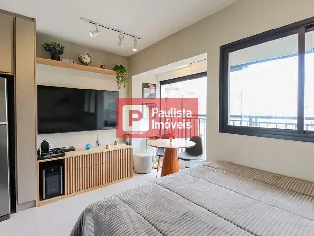 Studio com 25m² 1 quarto e 1 banheiro, à venda, no bairro Campo Belo em São Paulo