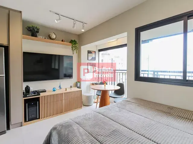 Studio com 25m² 1 quarto e 1 banheiro, à venda, no bairro Campo Belo em São Paulo