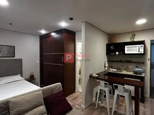 Studio 1 quarto e 1 banheiro, à venda, no bairro Chácara Santo Antônio (Zona Sul) em São Paulo