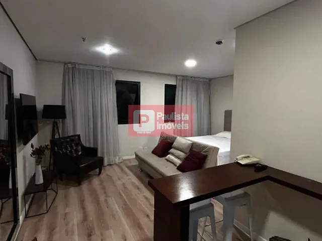 Studio 1 quarto e 1 banheiro, à venda, no bairro Chácara Santo Antônio (Zona Sul) em São Paulo
