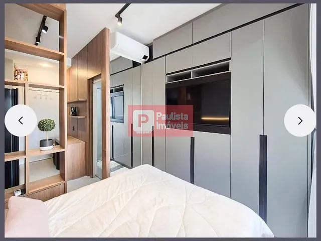 Studio 1 quarto e 1 banheiro, para alugar, no bairro Moema em São Paulo