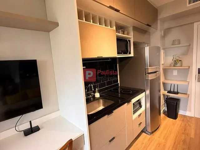 Studio 1 quarto e 1 banheiro, para alugar, no bairro Moema em São Paulo