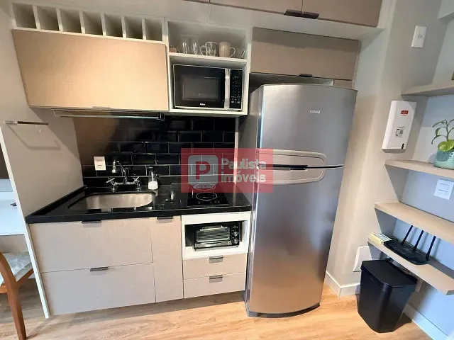 Studio 1 quarto e 1 banheiro, para alugar, no bairro Moema em São Paulo