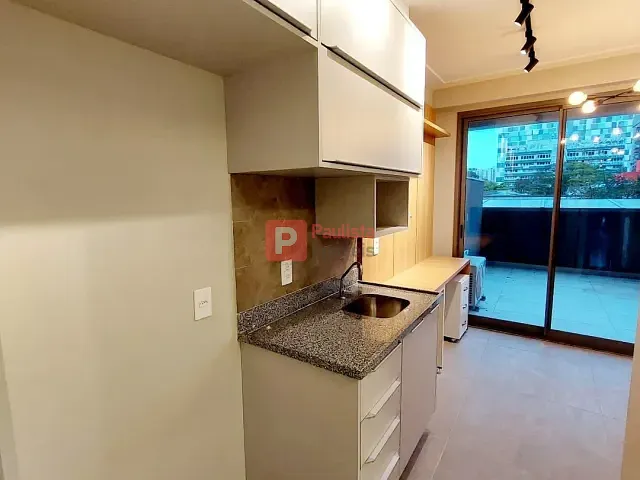 Studio 1 quarto e 1 banheiro, à venda, no bairro Santo Amaro em São Paulo