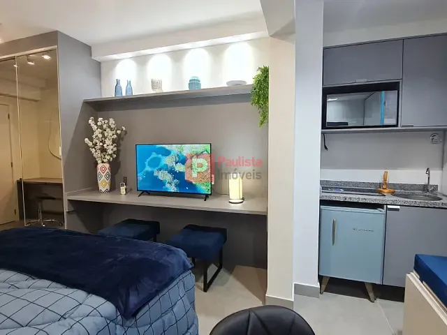 Studio 1 quarto e 1 banheiro, à venda, no bairro Santo Amaro em São Paulo