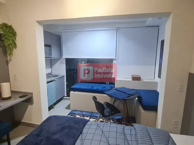 Studio 1 quarto e 1 banheiro, à venda, no bairro Santo Amaro em São Paulo
