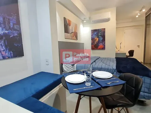 Studio 1 quarto e 1 banheiro, à venda, no bairro Santo Amaro em São Paulo