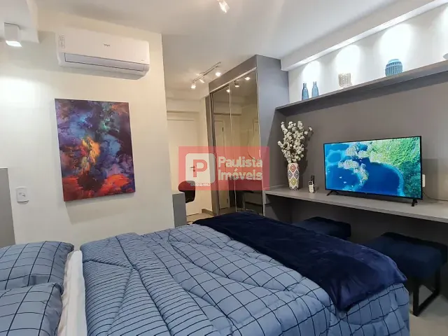 Studio 1 quarto e 1 banheiro, à venda, no bairro Santo Amaro em São Paulo
