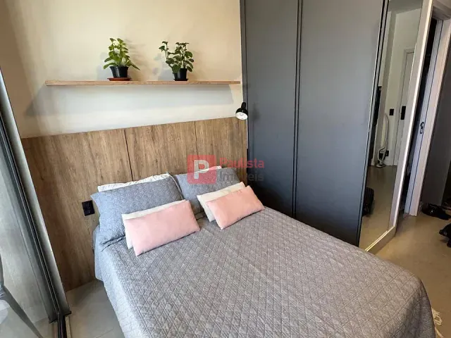 Studio 1 quarto e 1 banheiro, para alugar, no bairro Moema em São Paulo