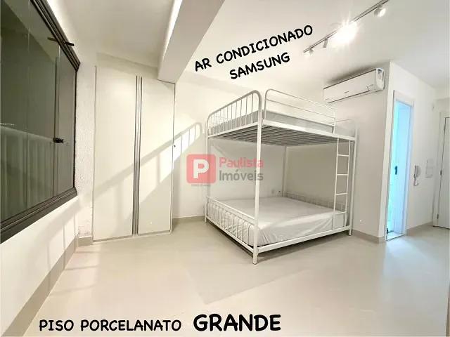 Studio 1 quarto e 1 banheiro, para alugar, no bairro Vila Cordeiro em São Paulo