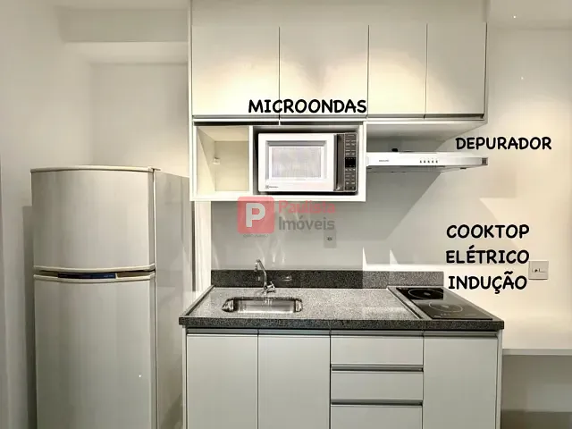 Studio 1 quarto e 1 banheiro, para alugar, no bairro Vila Cordeiro em São Paulo